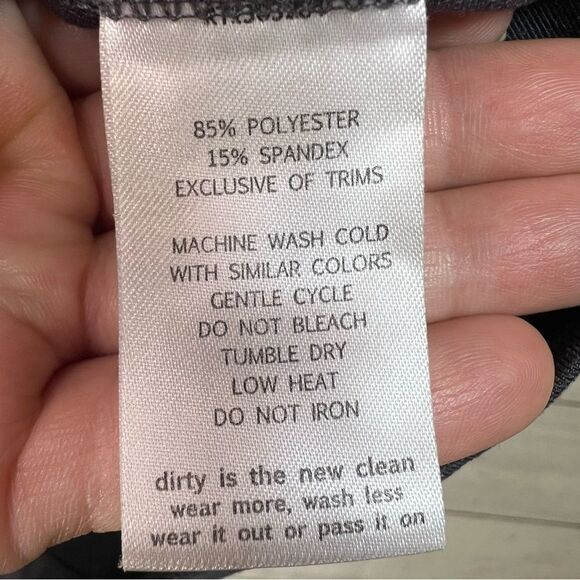 Toad&Co Tech Tomboy Cap Sleeve Dress Gray Stretch Pullover Outdoors Size S - Picture 7 of 10